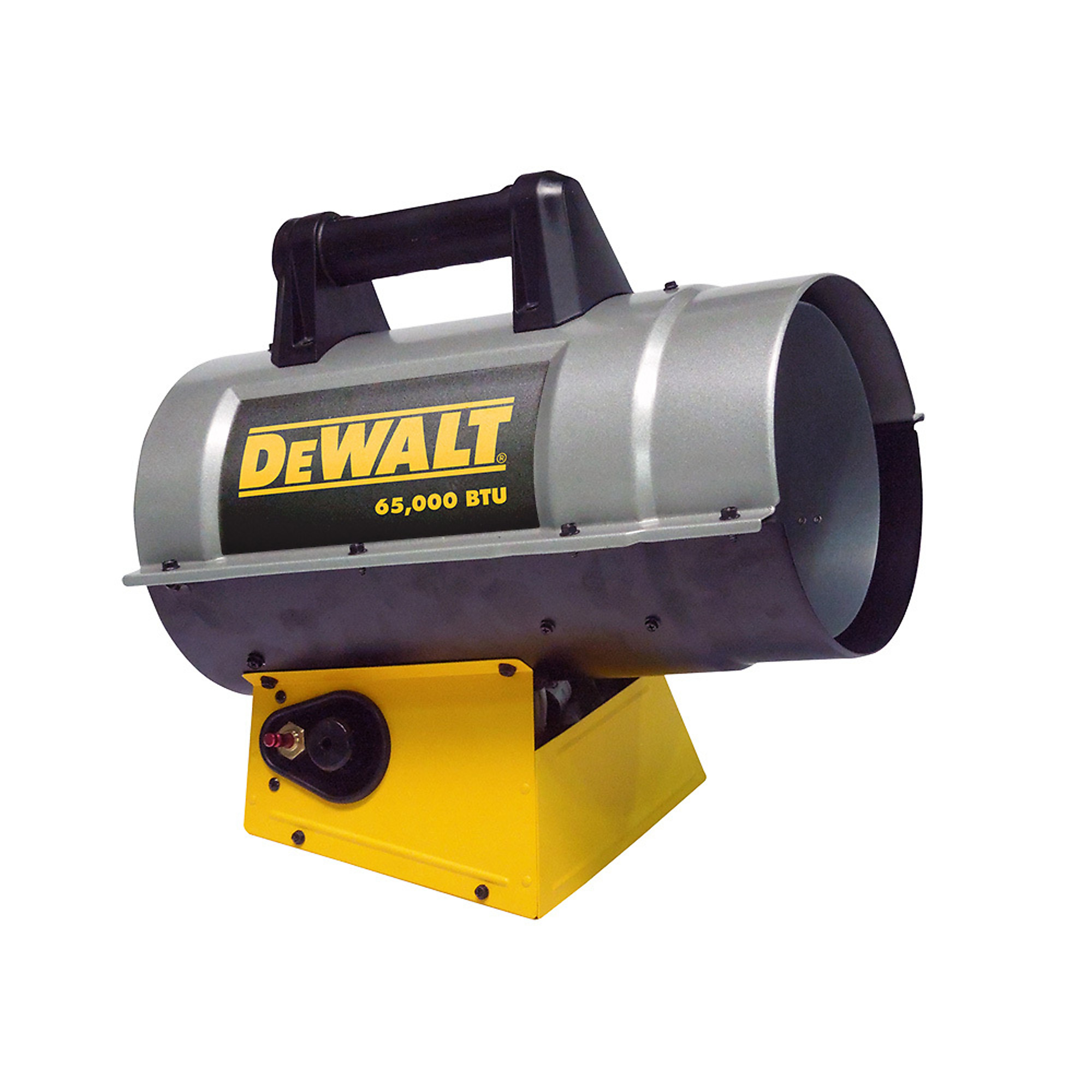 DEWALT, Forced Air Propane Job Site Heater, Fuel Type Propane, Max. Heat Output 60000 Btu/hour, Model# F340710